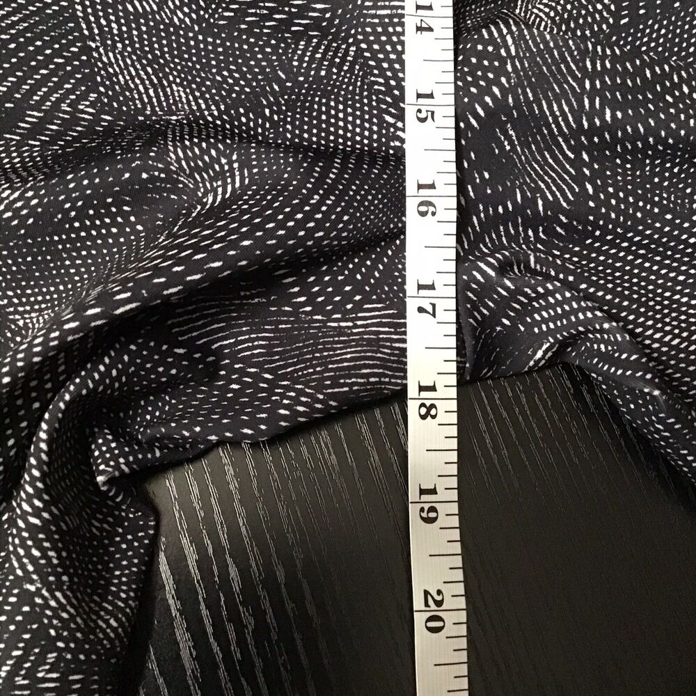 Rachel Zoe Womens 3X Pull On Jogger Pants Black White Stretch Casual Travel - Picture 13 of 16